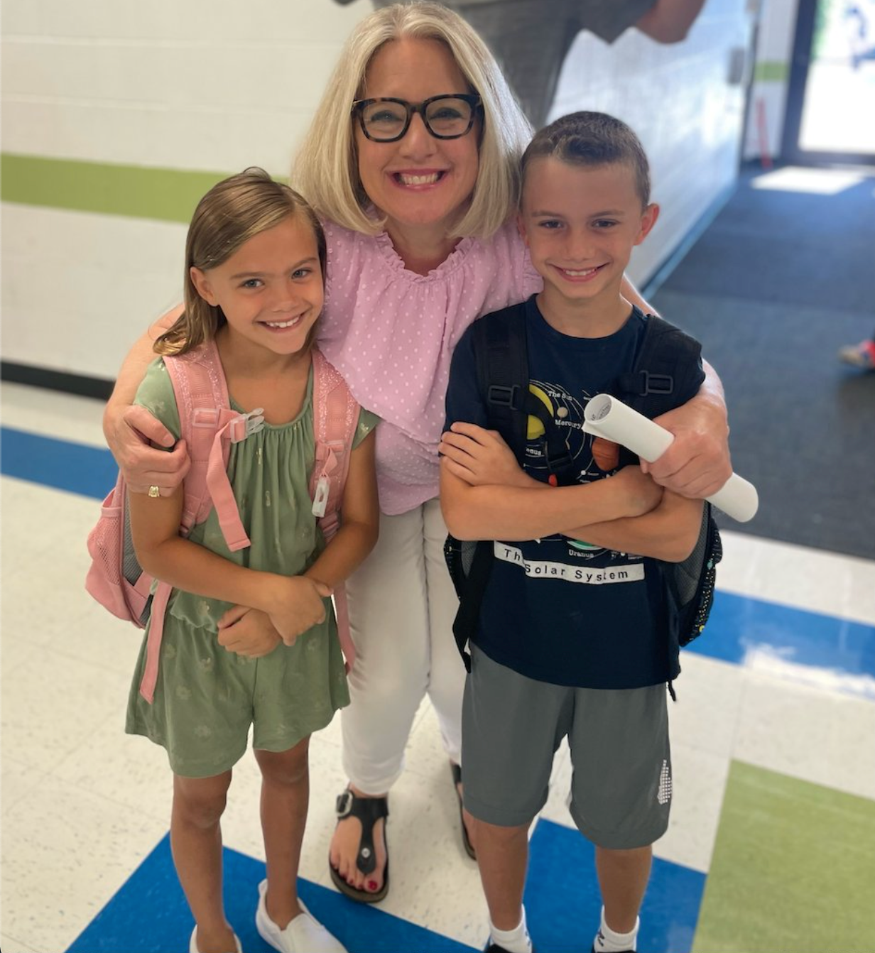 First day at Betsy Ross
