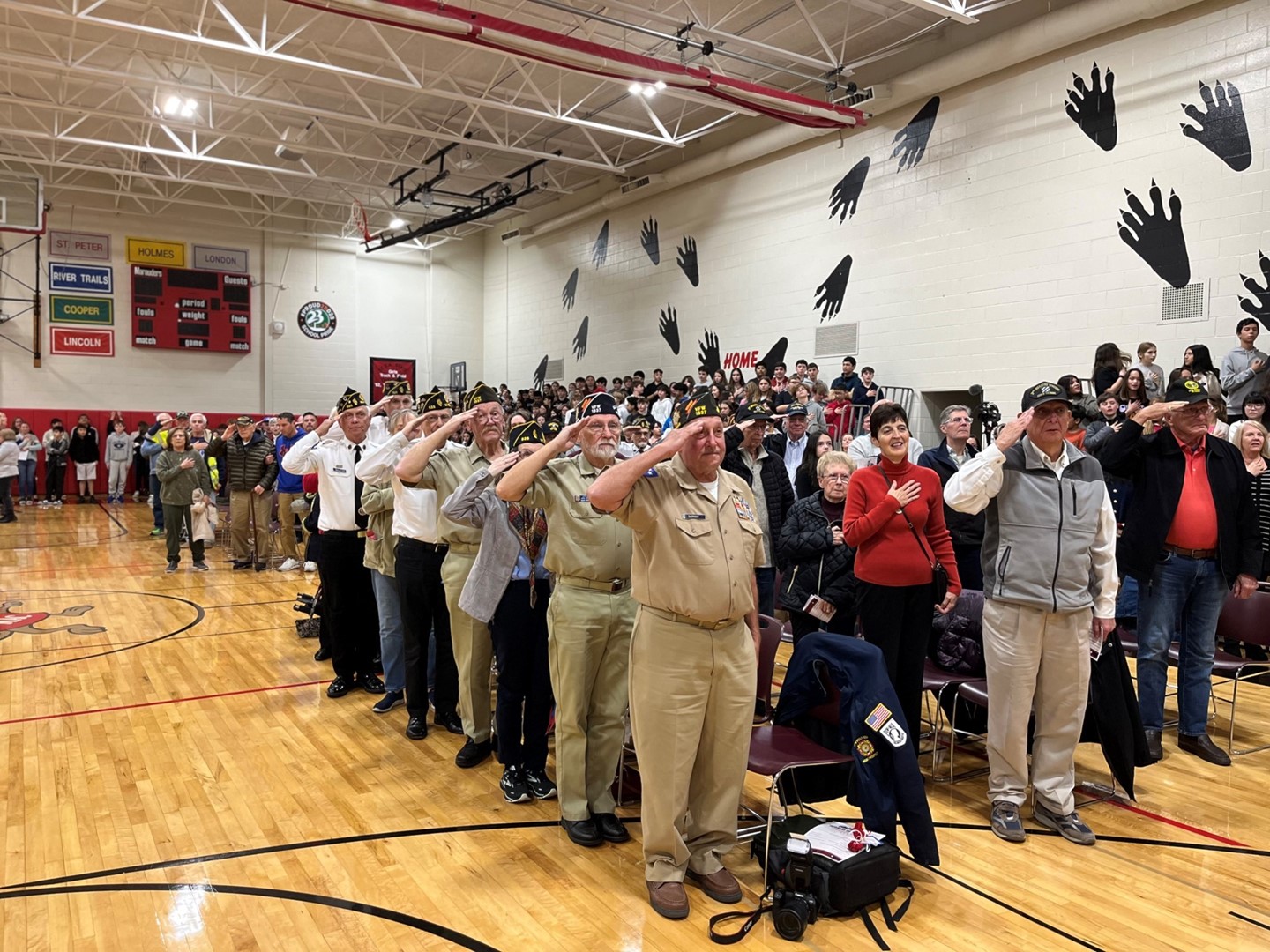 Veterans Day assembly